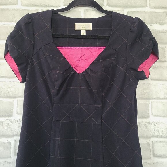 Anthropologie Moulinette Soeurs Dress Office Siren Career Academia Flare Size 6 - Picture 3 of 10